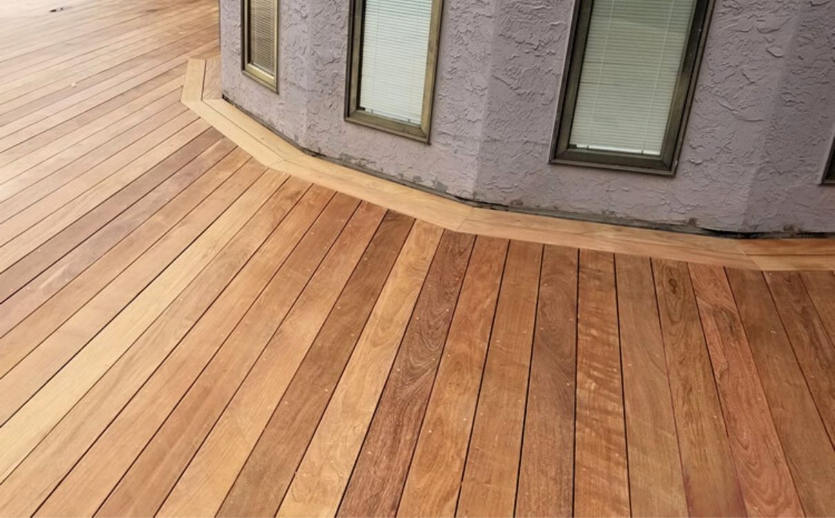 Ipe hardwood deck Lee's Summit Mo